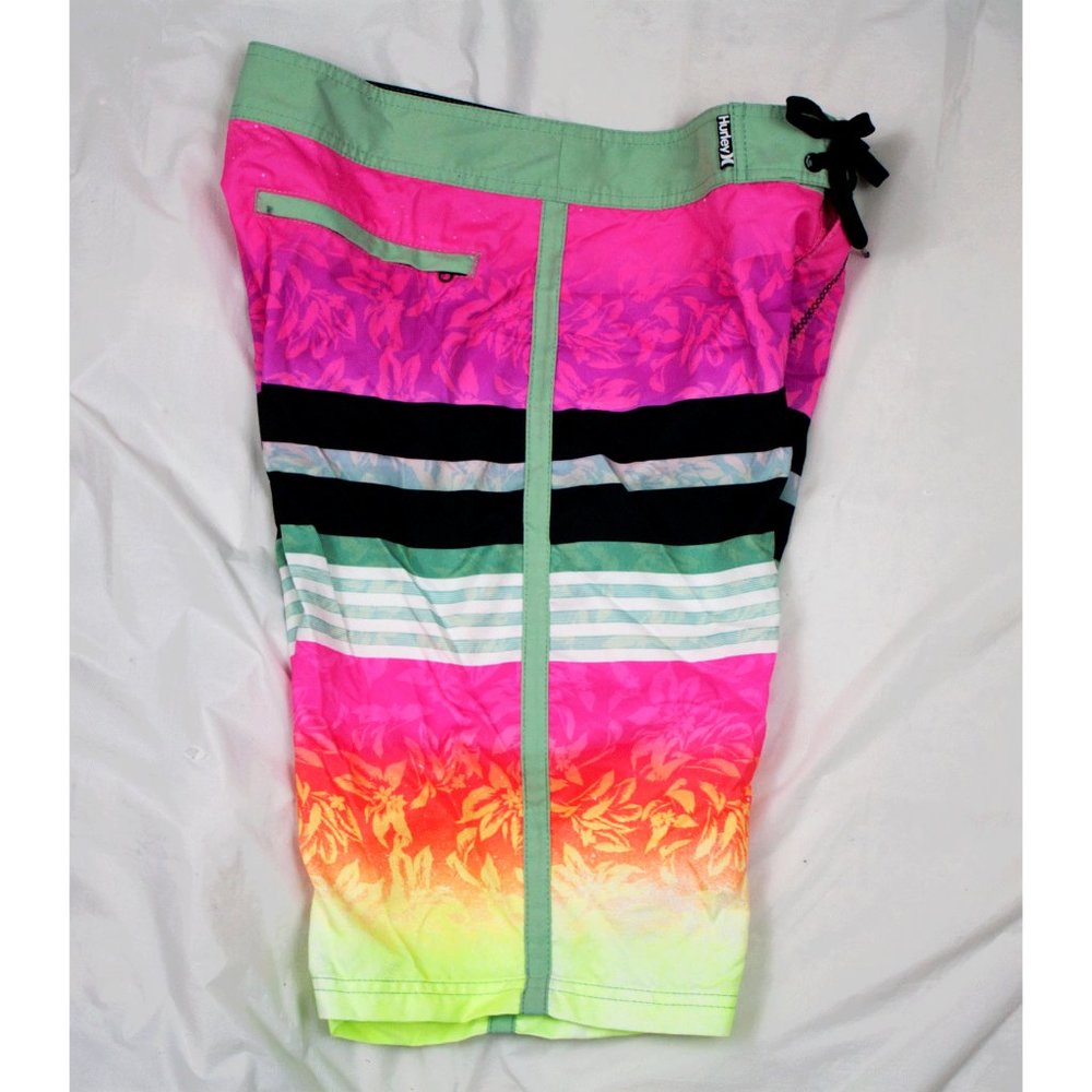 Hurley Mens Board Shorts Swim Trunks Surf Size 30 - Picture 3 of 5